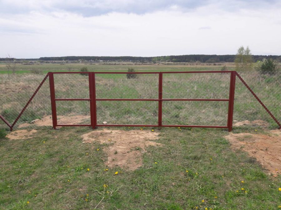 Забор из сетки рабицы 280м с воротами и калиткой фото6 в Атырау
