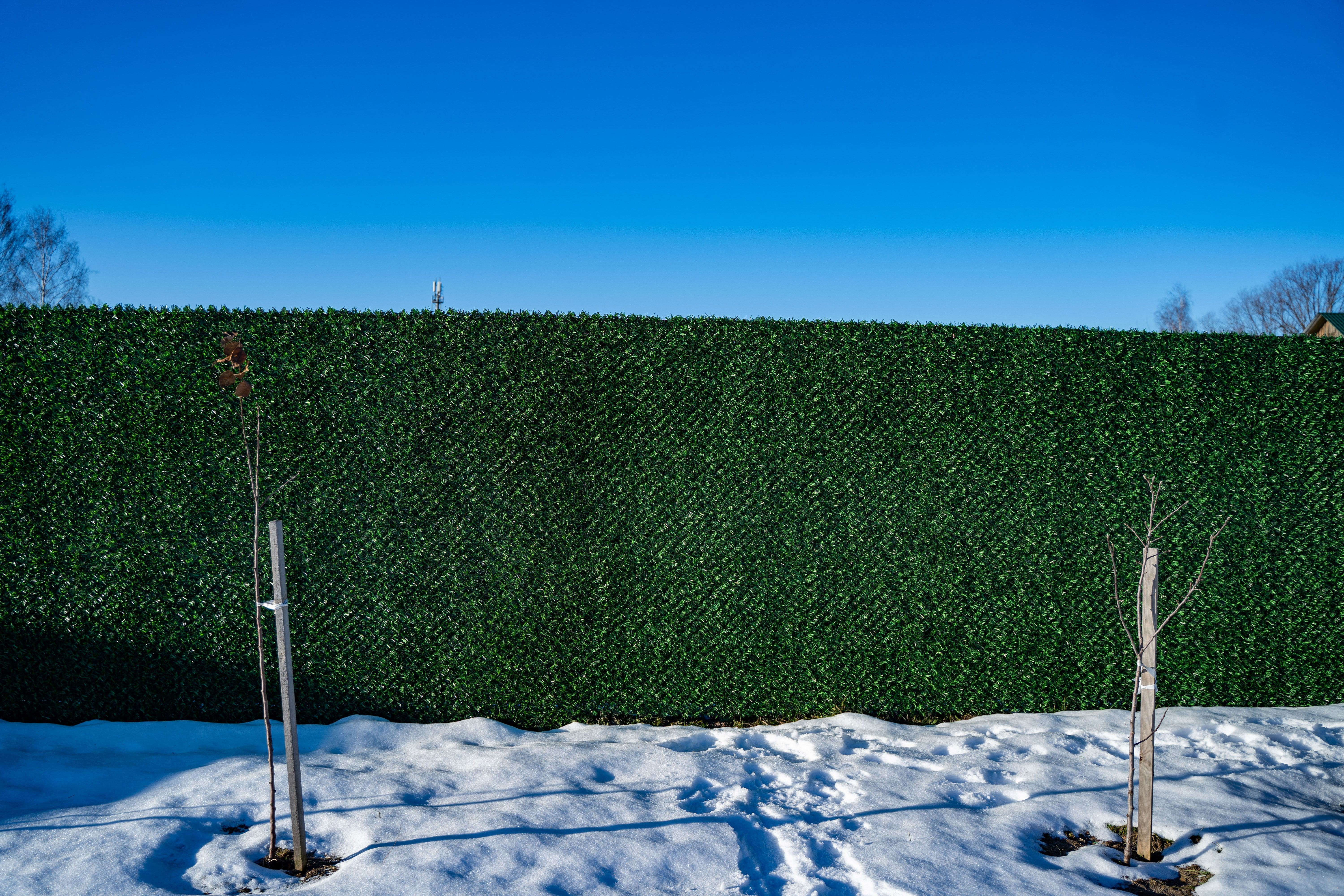 Вечнозеленый забор Grass Fence рулон 2м фото 8 в Атырау