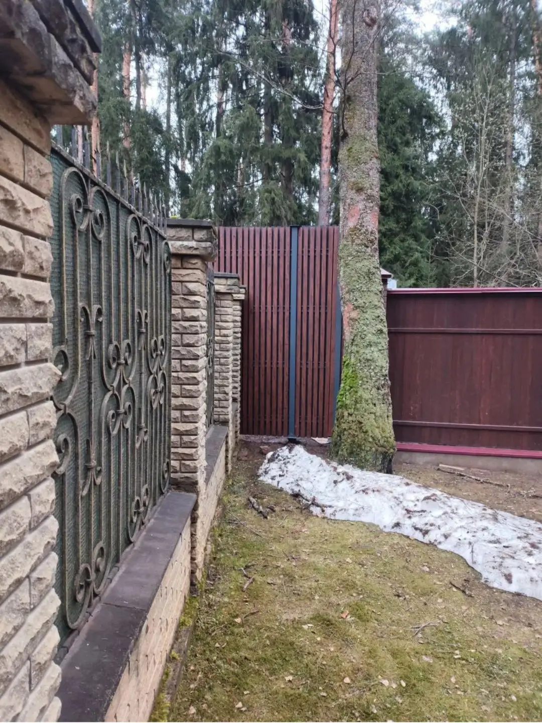 Забор из декоративных реек 7м Темный Дуб 3D Принтек фото 1 в Атырау